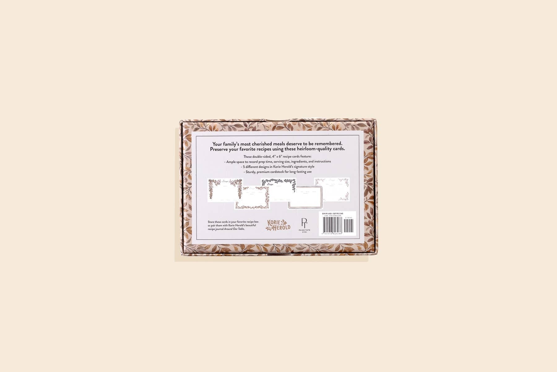 Recipe Cards: 50
