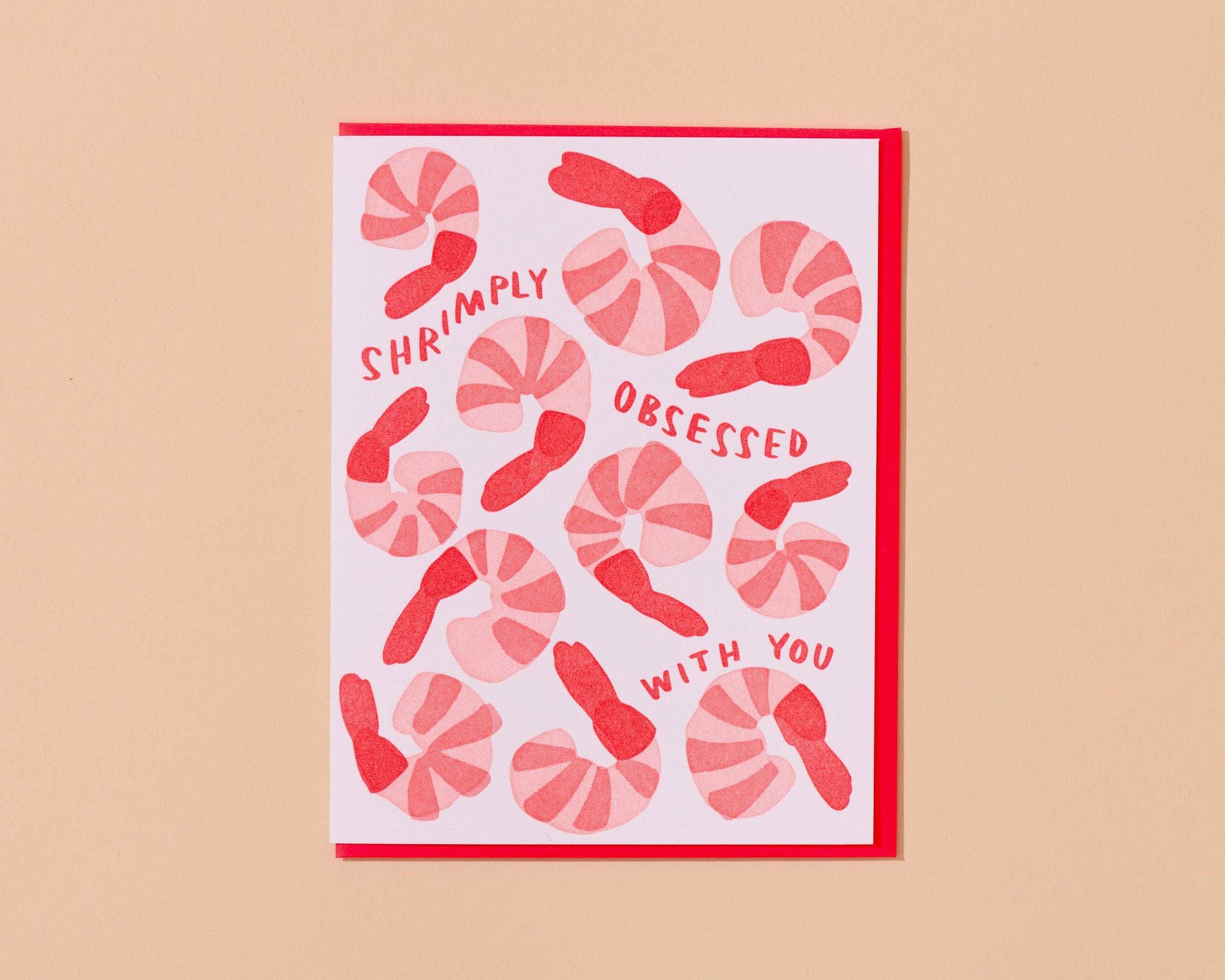 Shrimply Obsessed With You Card