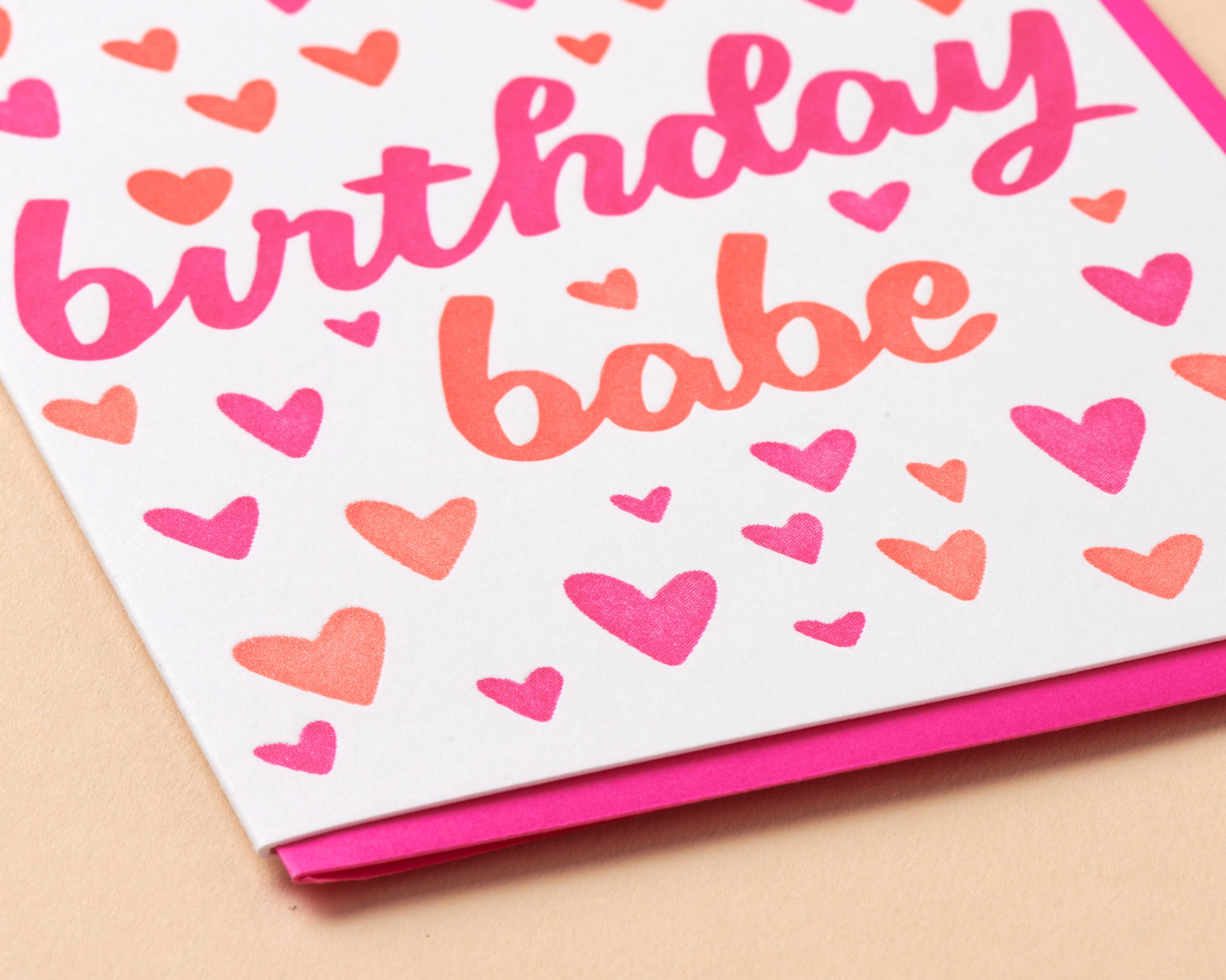 Birthday Babe Greeting Card - Barbie