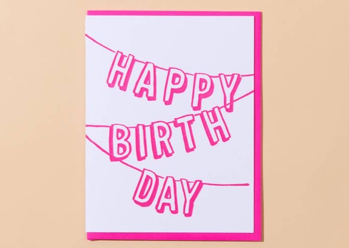 Birthday Banner Card