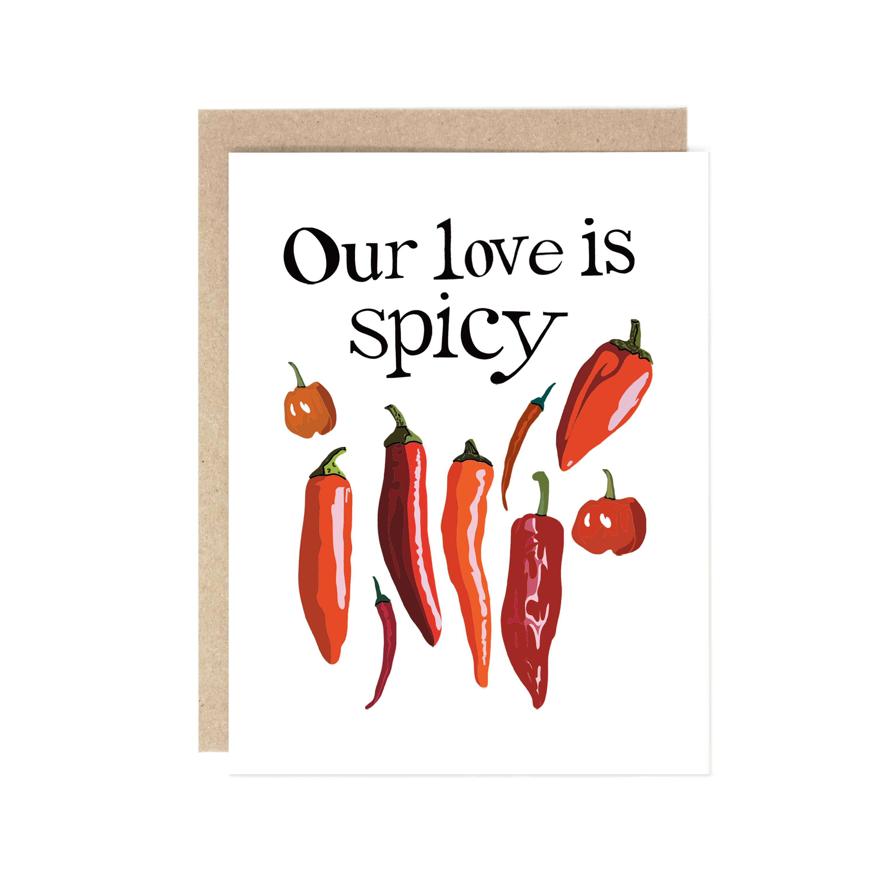 Our Love is Spicy Card