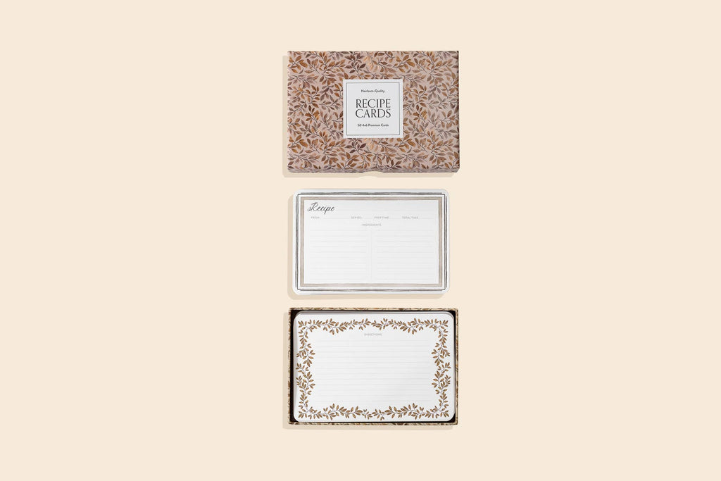 Recipe Cards: 50