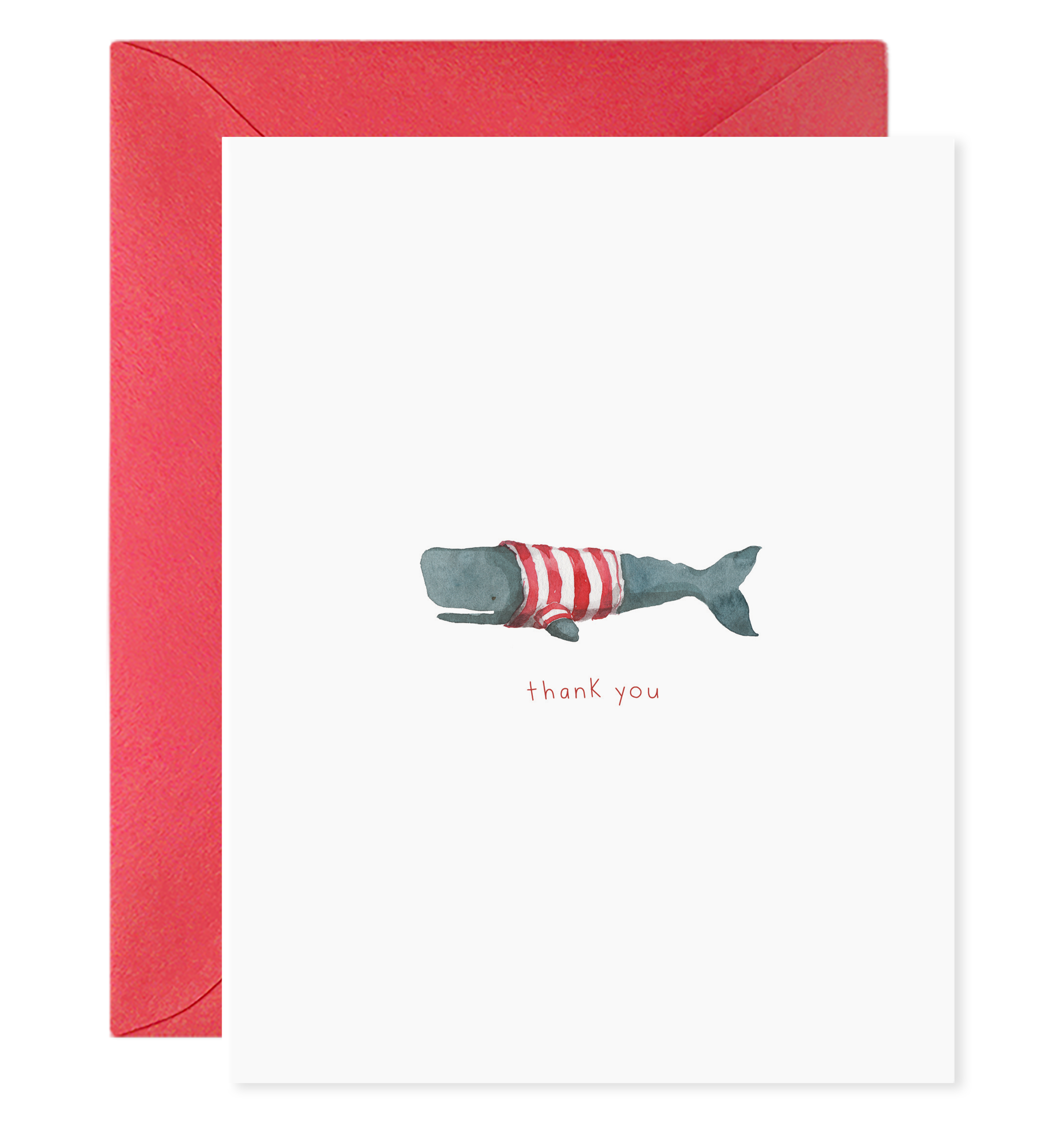Whale Thanks | Thank You Card (Boxed Set of 6)