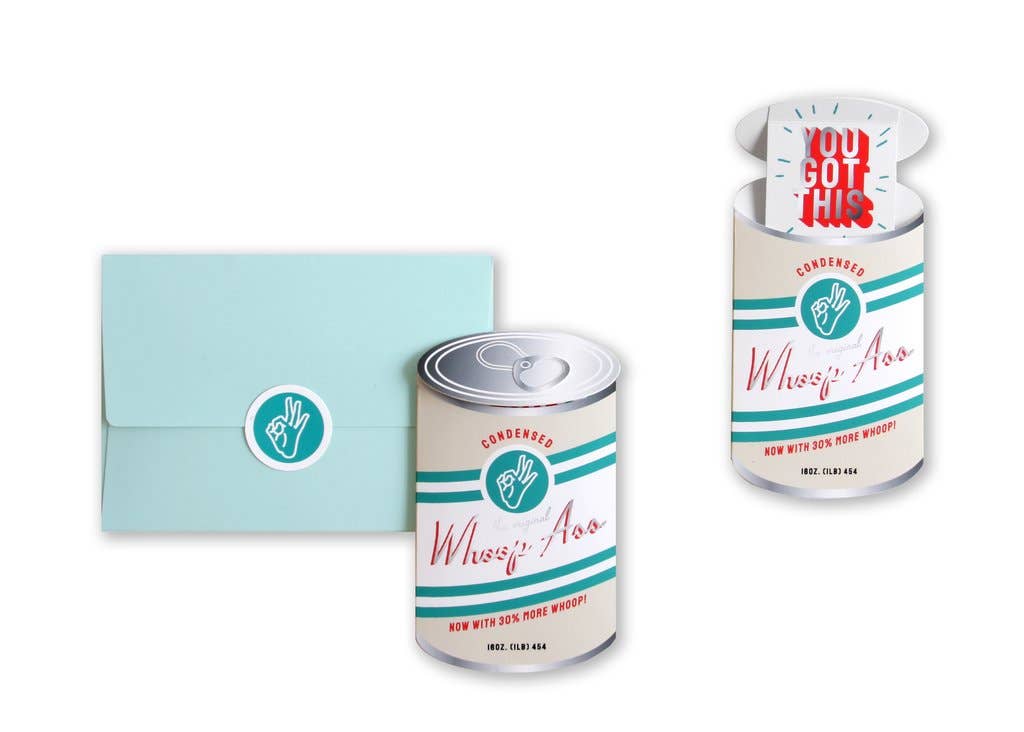 Whoop-ass Greeting Card