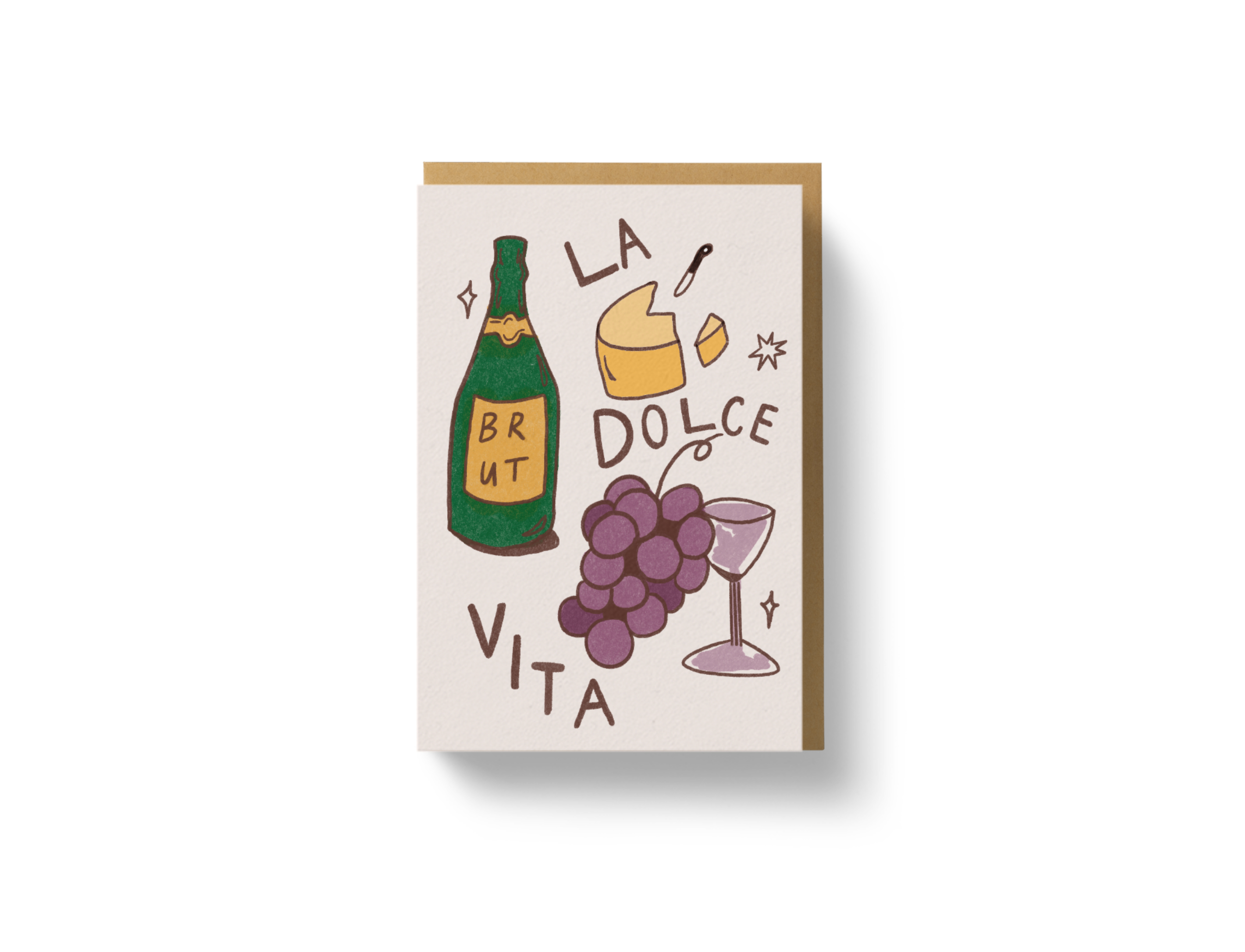 La Dolce Vita Greeting Card