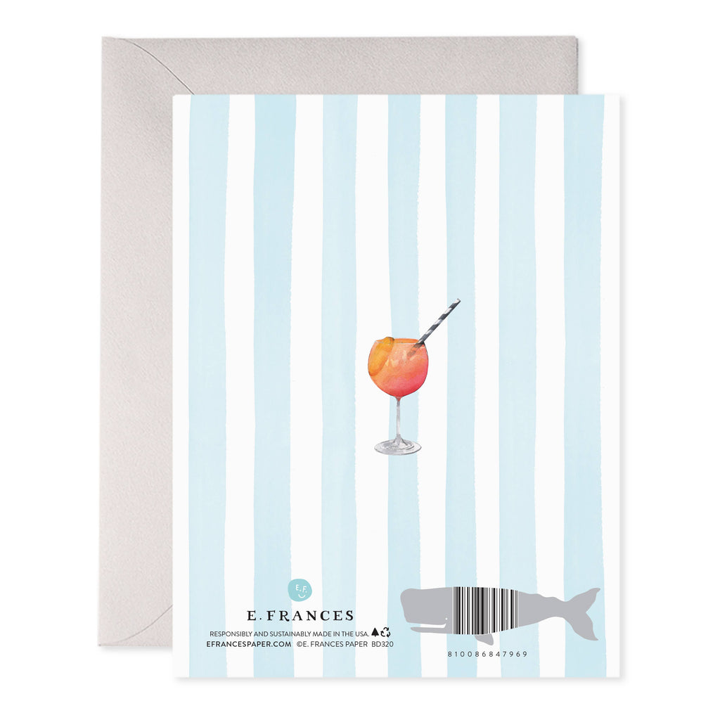 Pool Party Birthday Greeting Card – Summer Fun