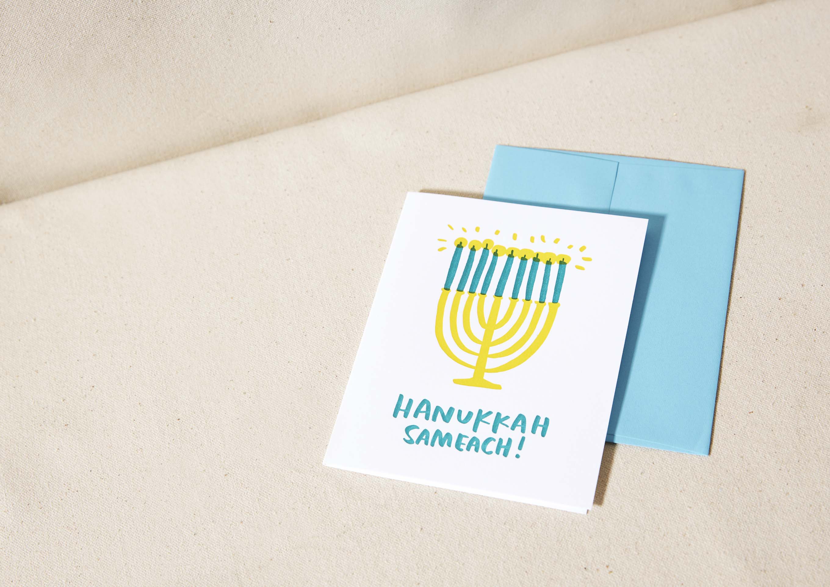 Hanukkah Sameach Card
