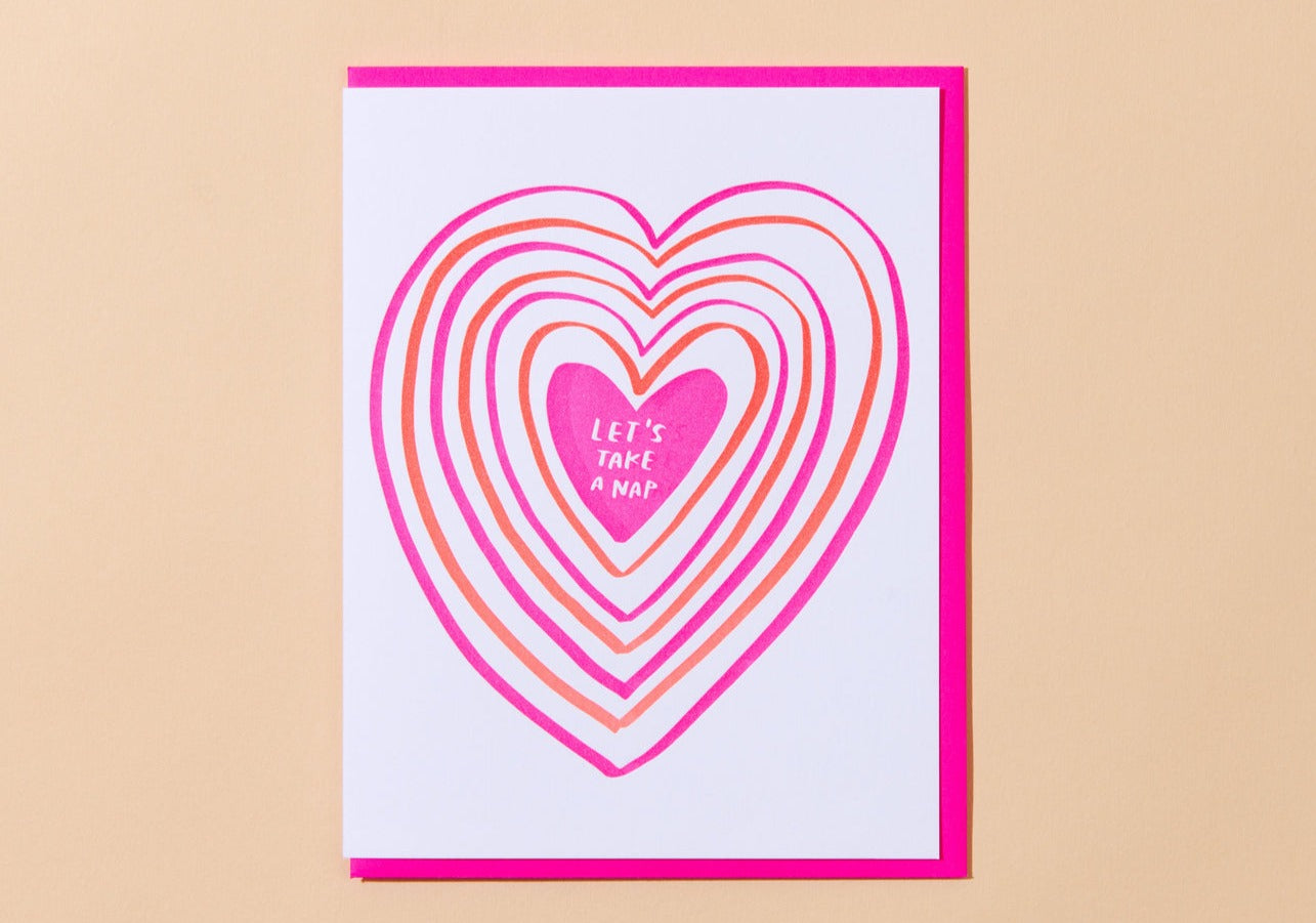 Let's Take a Nap Card