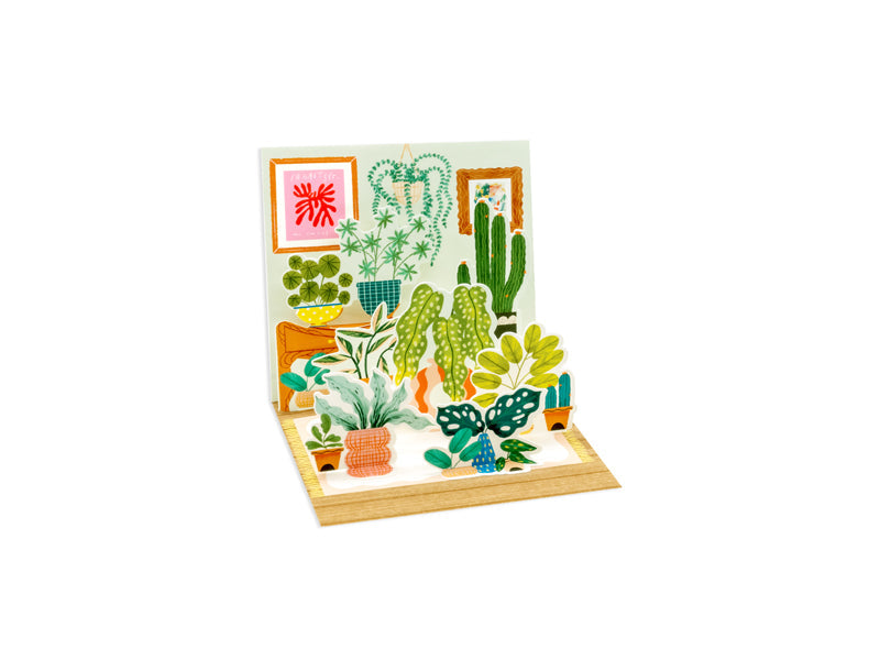 Plants Pop-up Card