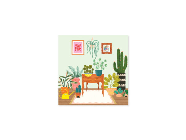 Plants Pop-up Card