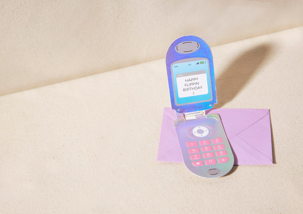 Flip Phone Card