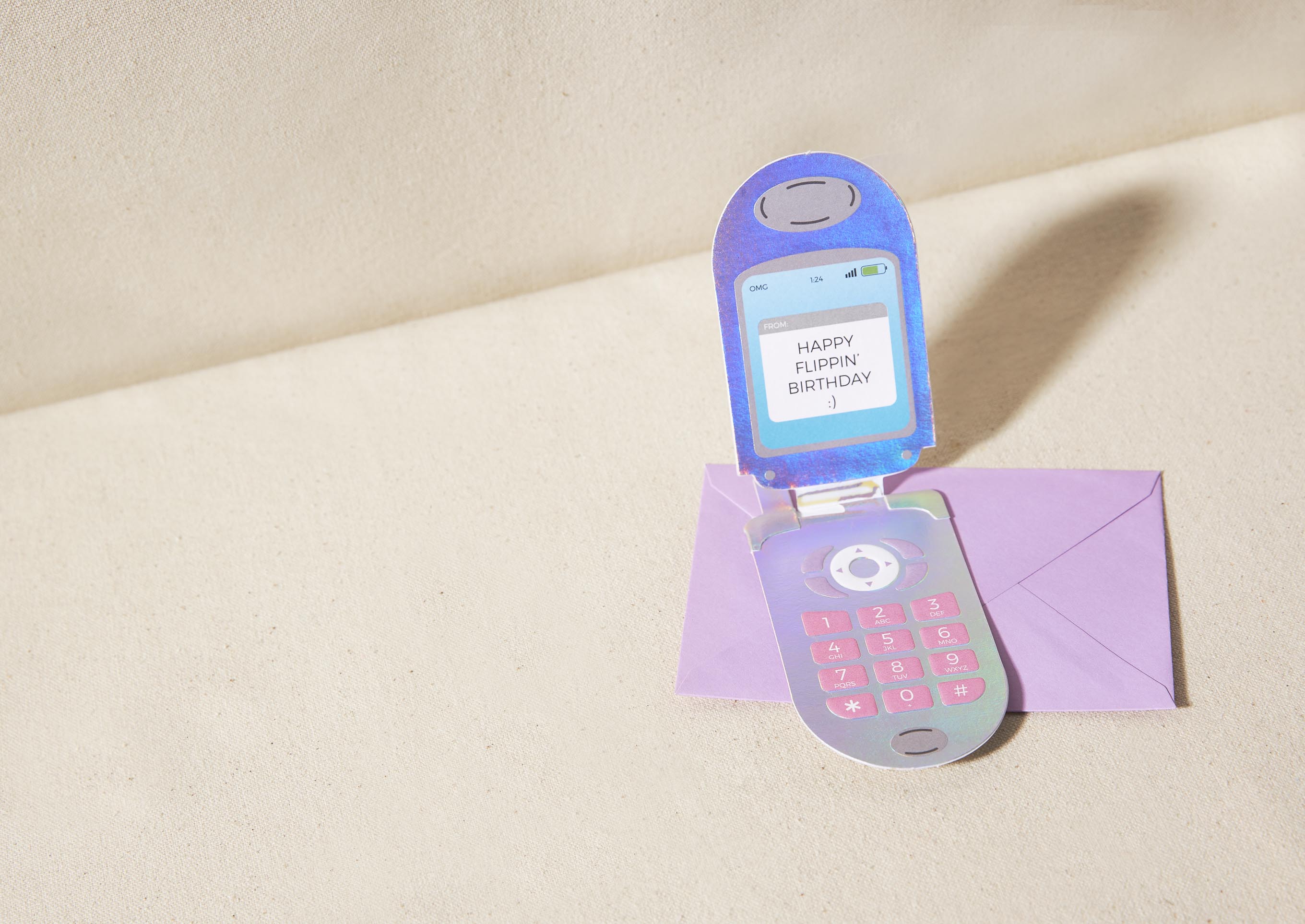 Flip Phone Card