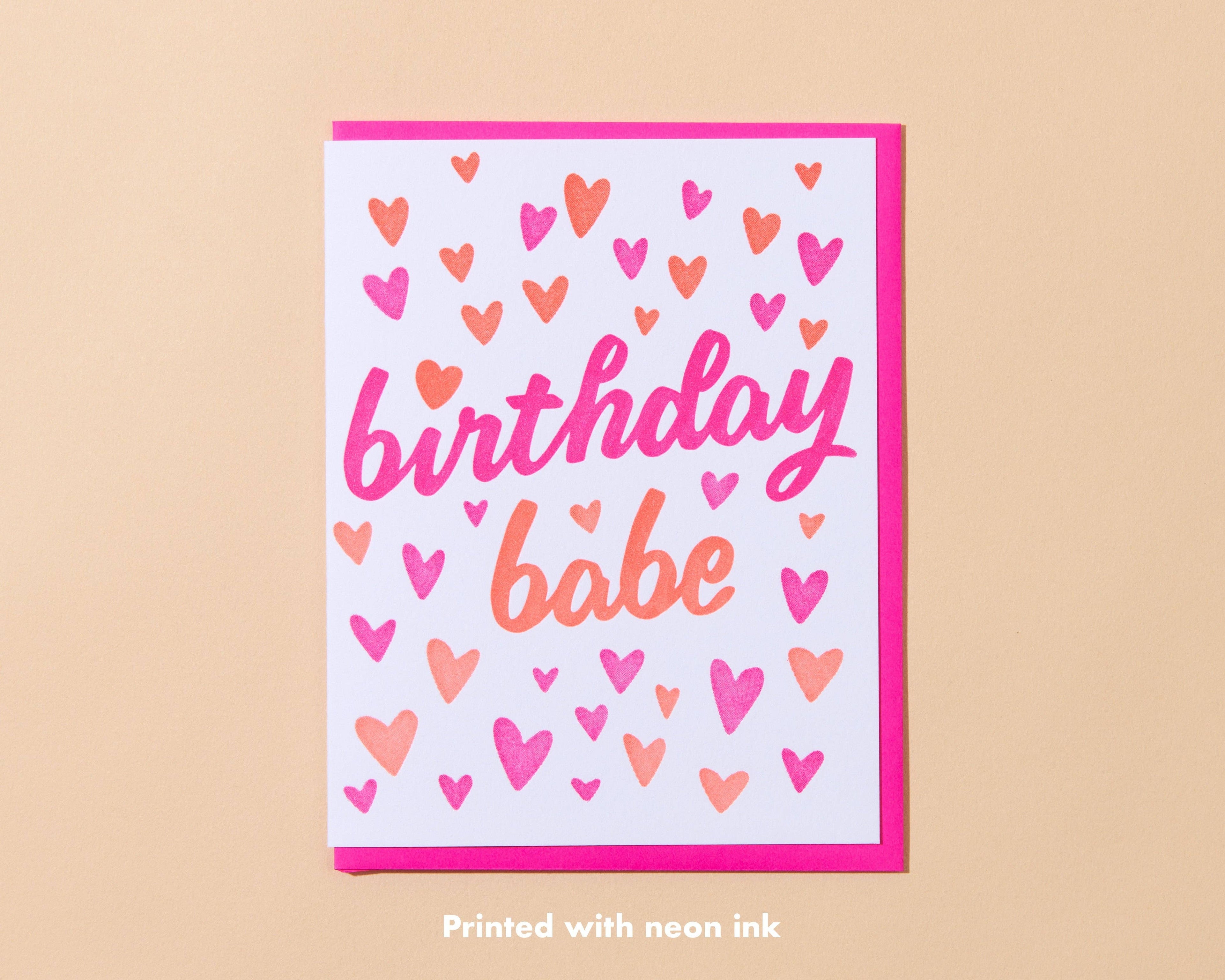 Birthday Babe Greeting Card - Barbie