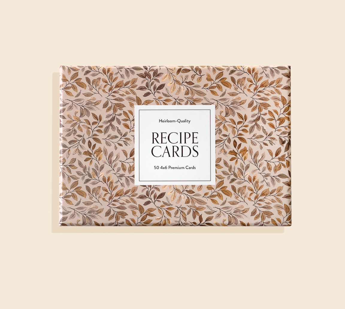 Recipe Cards: 50