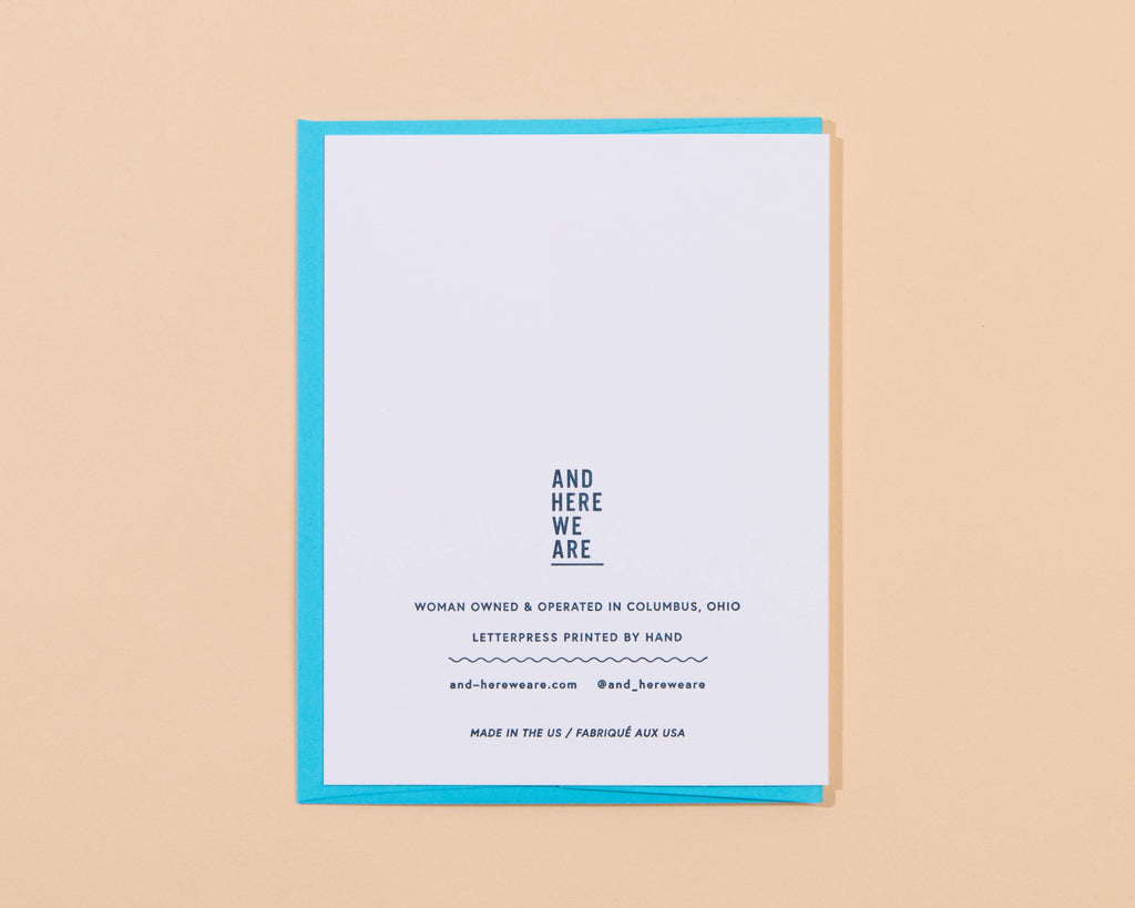 Birthday Hunk (David) Letterpress Greeting Card - Guys