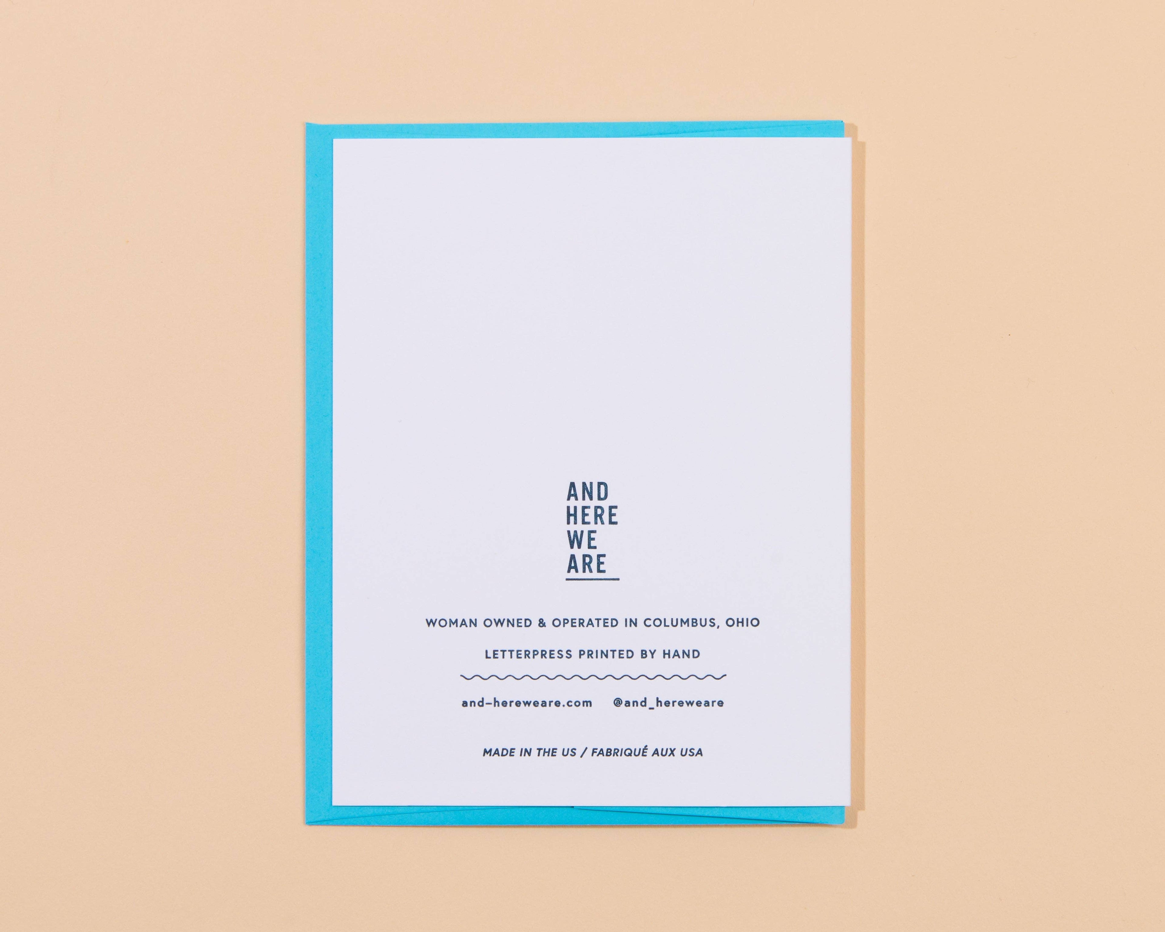Birthday Hunk (David) Letterpress Greeting Card - Guys